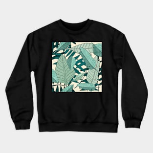 Tropical Foliage Crewneck Sweatshirt